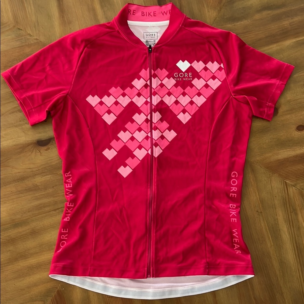 Women's Pink Cycling Top